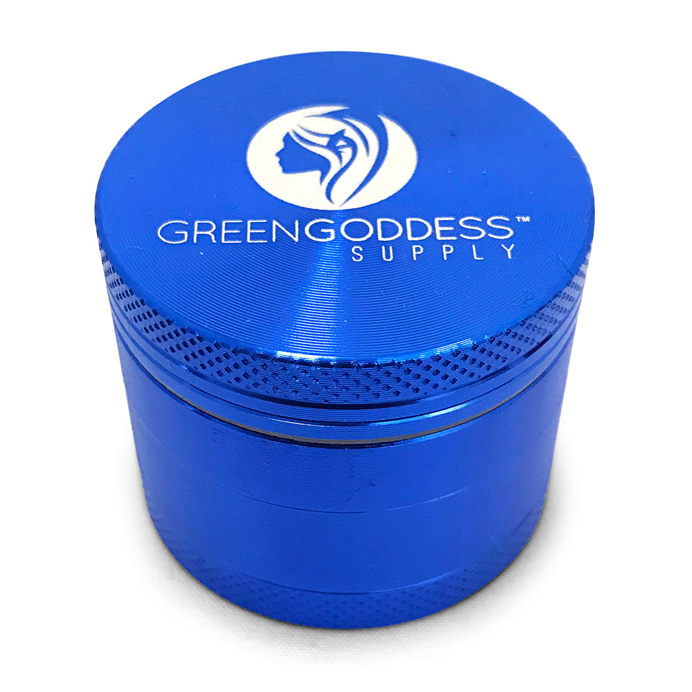 1.5 inch 4-Piece Aluminum Grinder - Blue