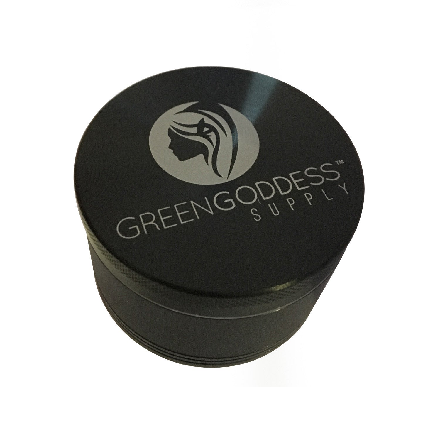 2.5 inch 4-Piece Aluminum Grinder - Black