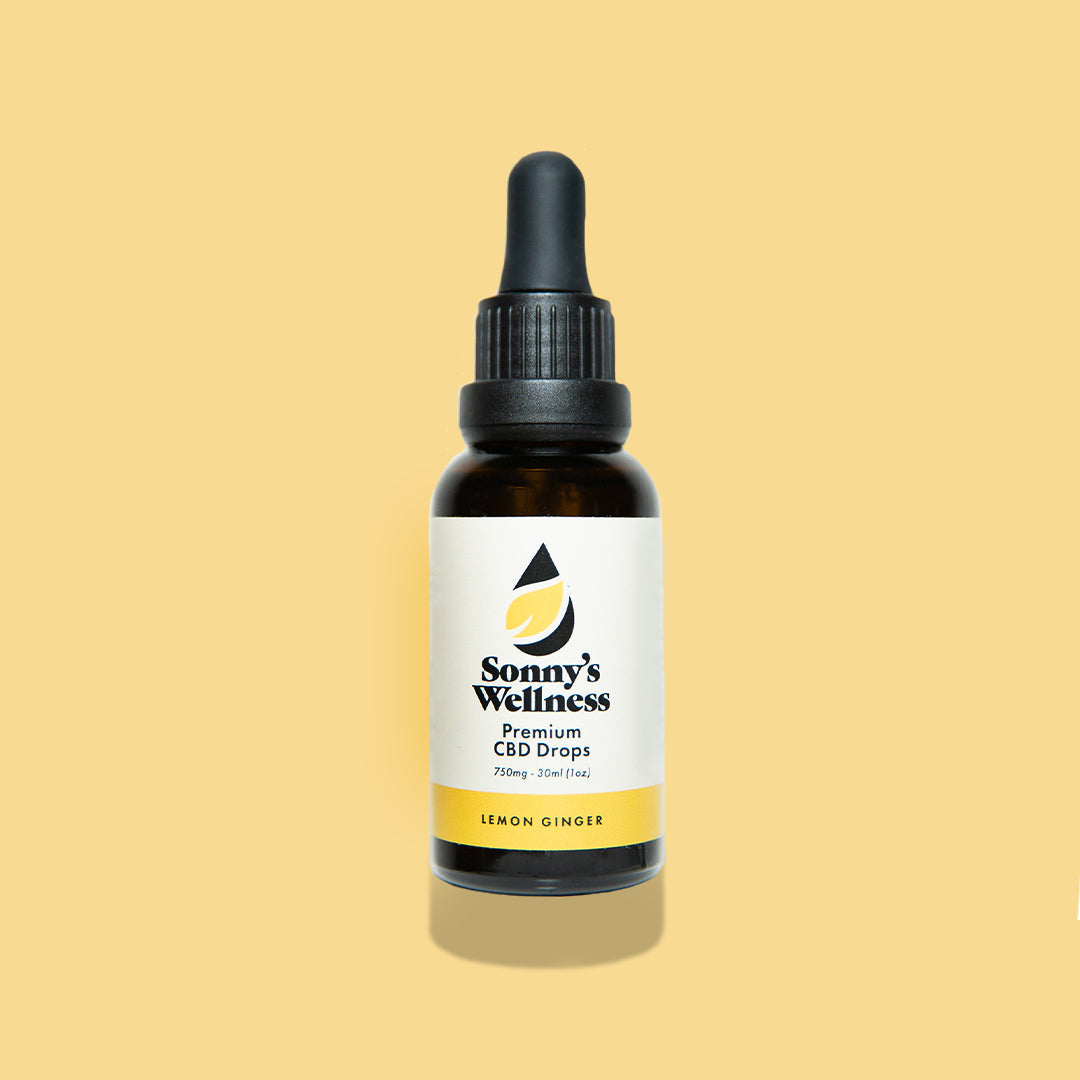 Lemon Ginger CBD Drops - 750mg