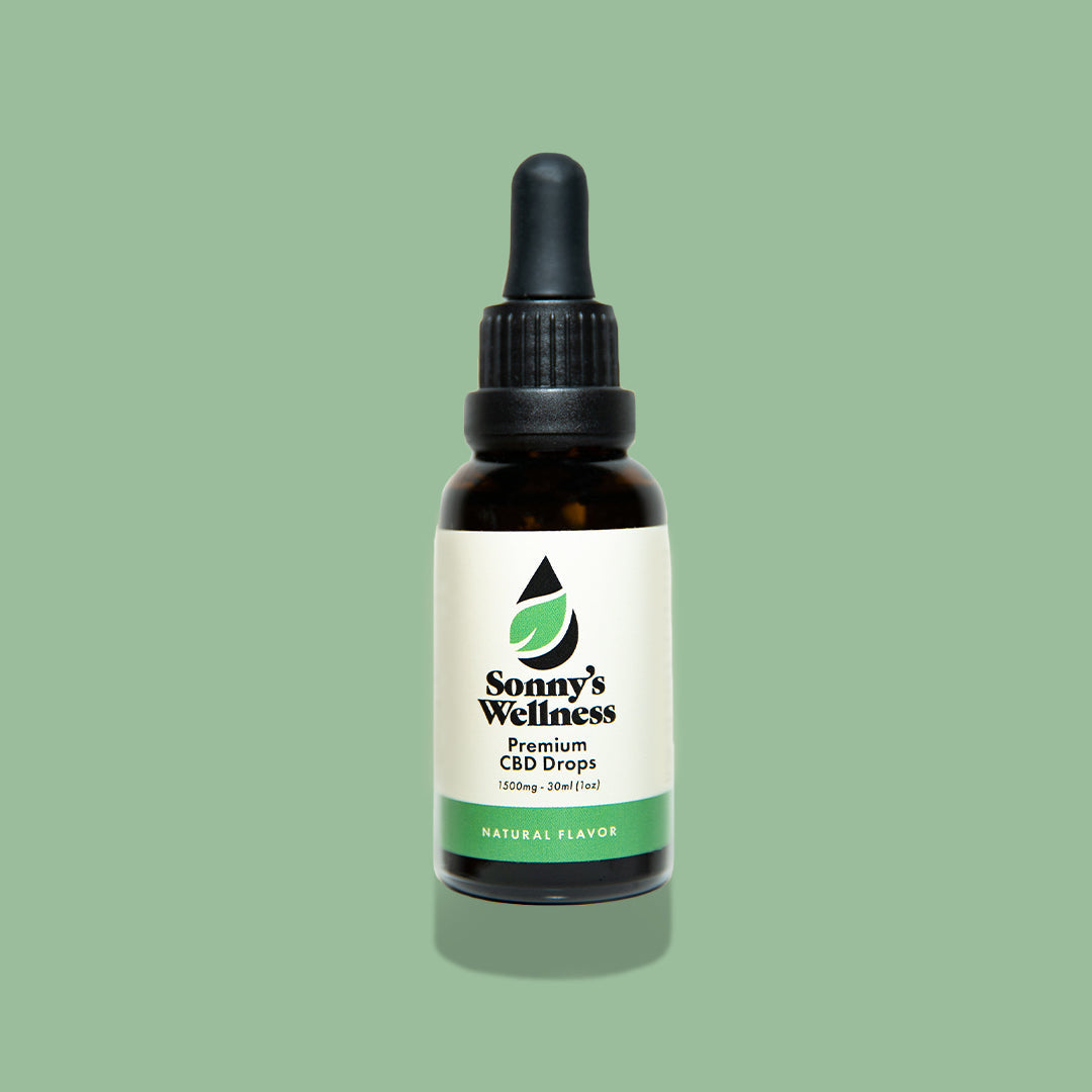 Natural CBD Drops - 1500mg